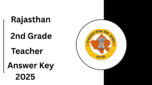 RPSC 2nd Grade Teacher Answer Key 2025