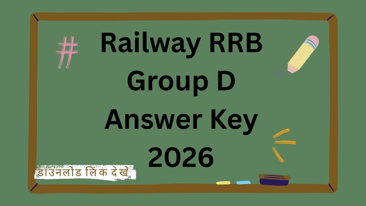 Railway RRB Group D Answer Key 2026