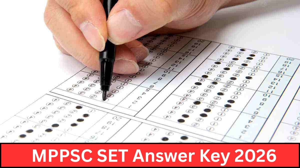 MPPSC SET Answer Key 2026