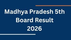 MPBSE Board 5th Result 2026