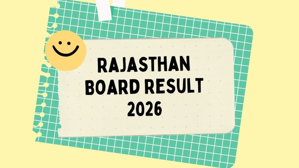 Rajasthan Board Result 2026
