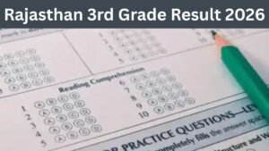 Rajasthan 3rd Grade Teacher Result 2026